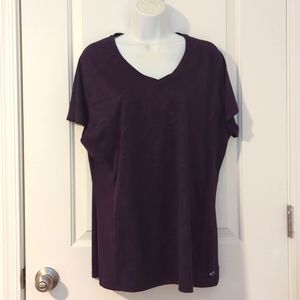 Champion Duo Dri active Tee short sleeve Purple size XXL
